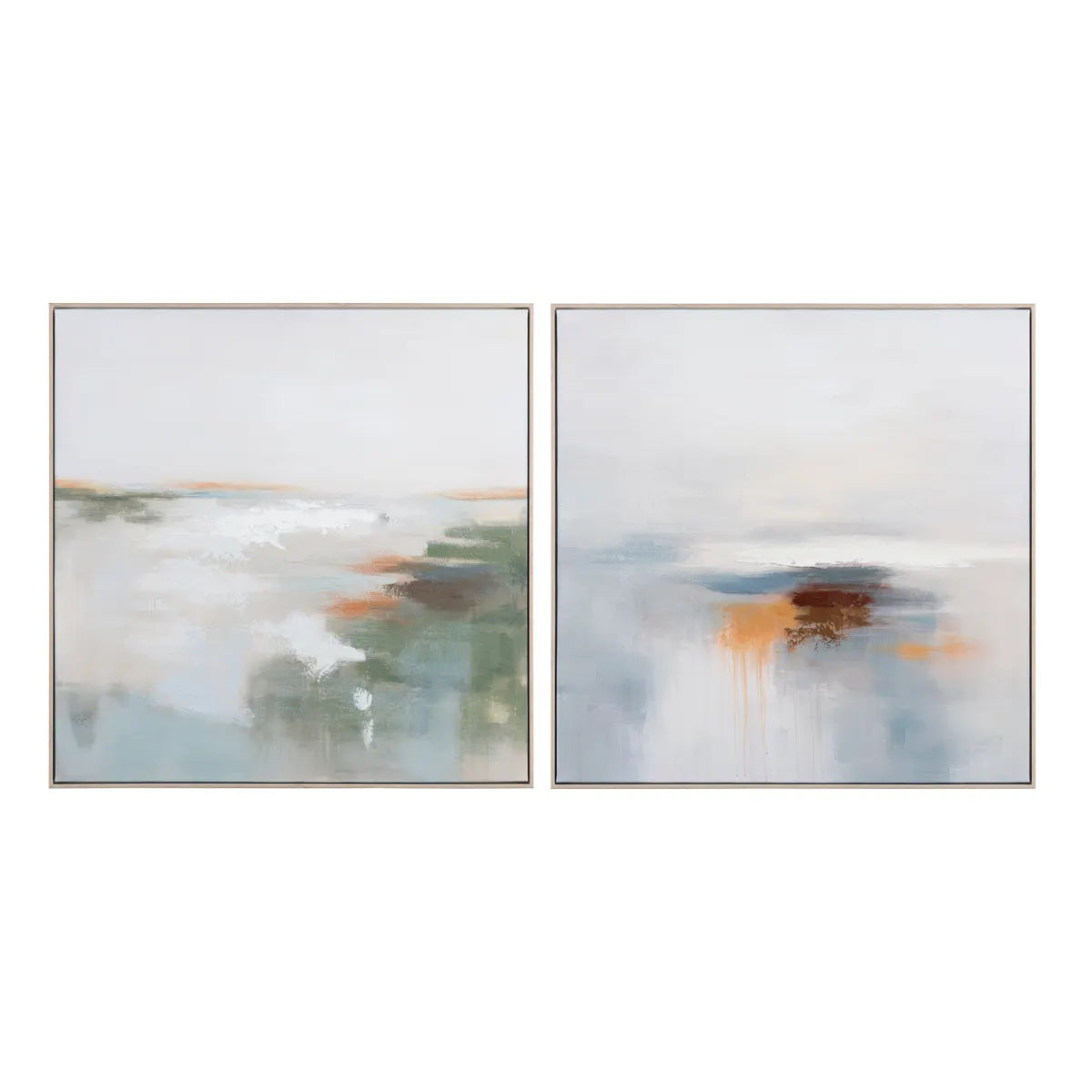 Crestview Collection Solitude Wall Art ~ Set Of 2 - Image 1