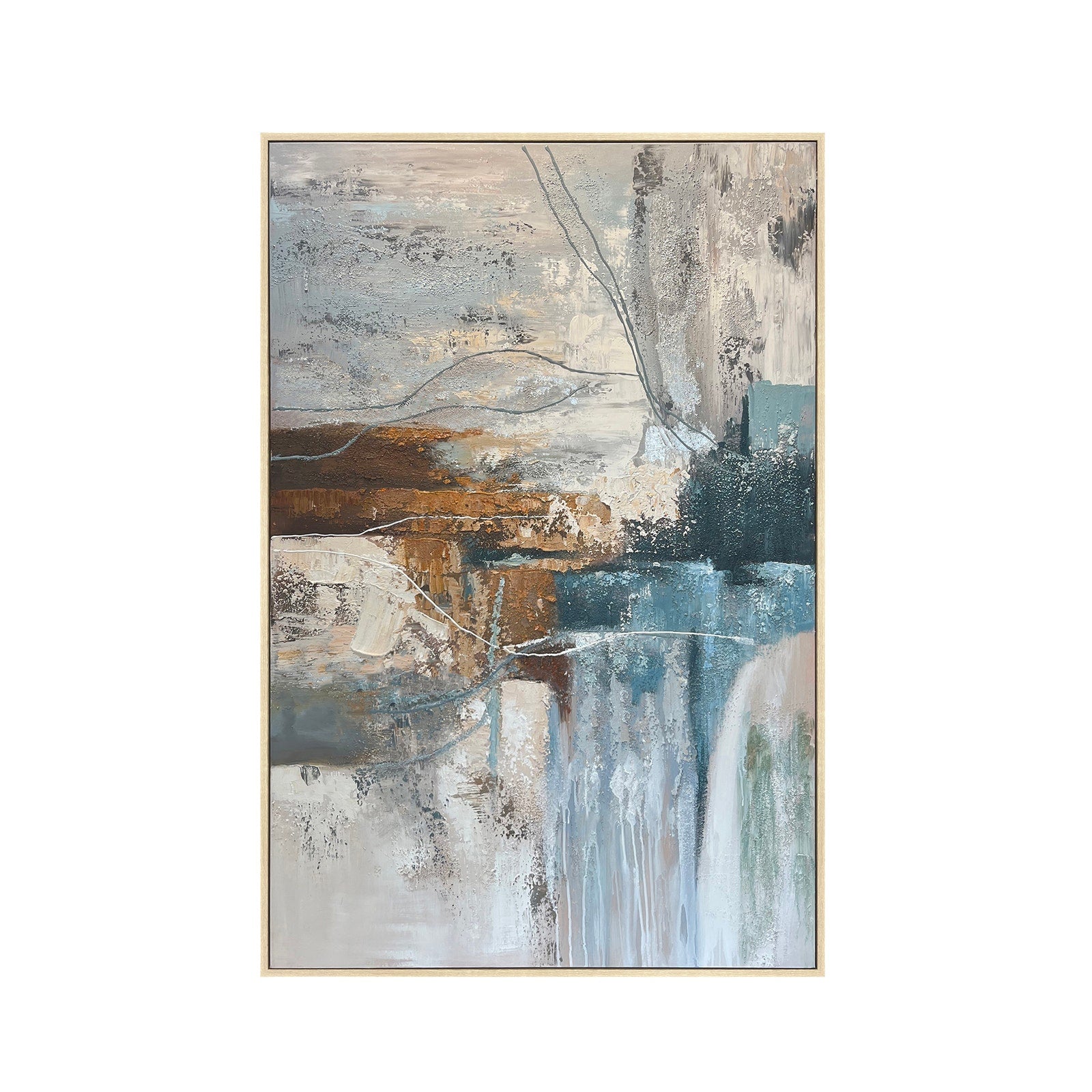 Crestview Collection Dawn Abstract Wall Art - Image 2