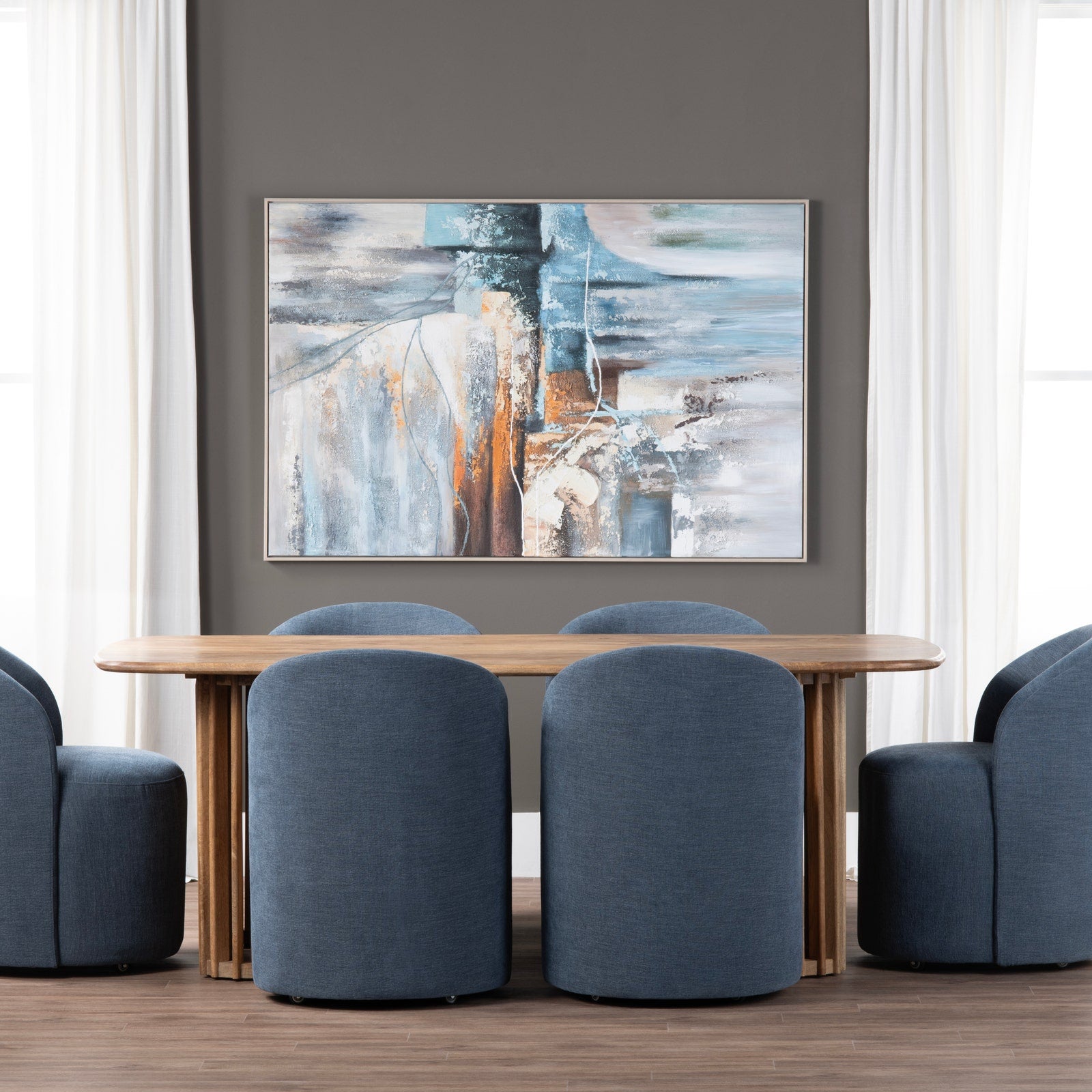 Crestview Collection Dawn Abstract Wall Art - Image 1