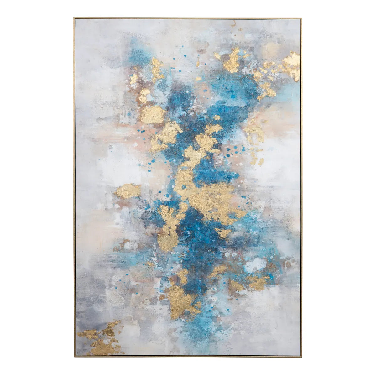 Crestview Collection Laney Abstract Painting Wall Art - Image 1