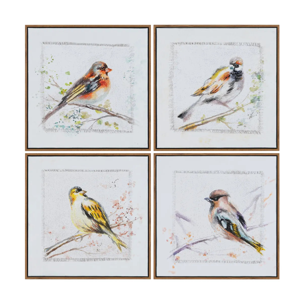 Crestview Collection Dupree Beauty Of Nature Wall Art ~ Set Of 4 - Image 2