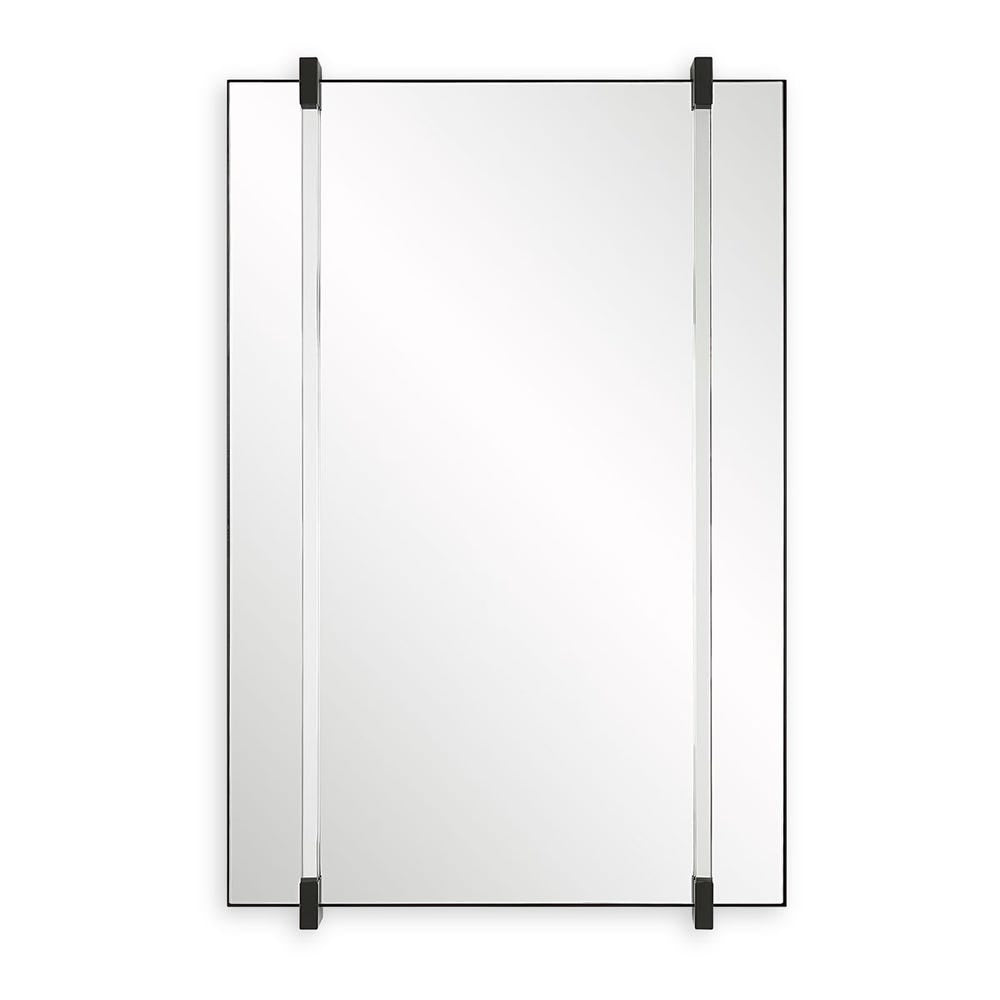 Uttermost Ladonna Matte Black Iron Mirror - Image 3