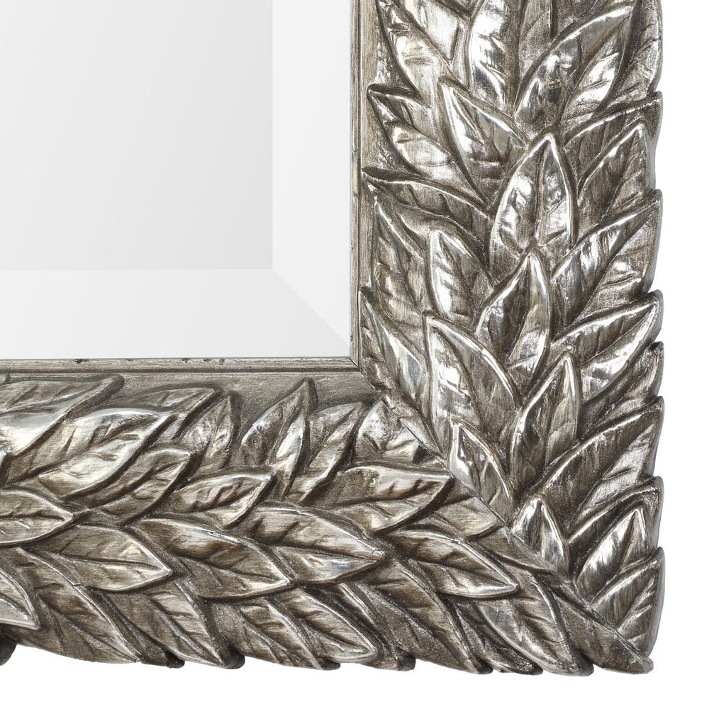 Uttermost Evelina Burnished Metallic Silver Mirror - Image 3