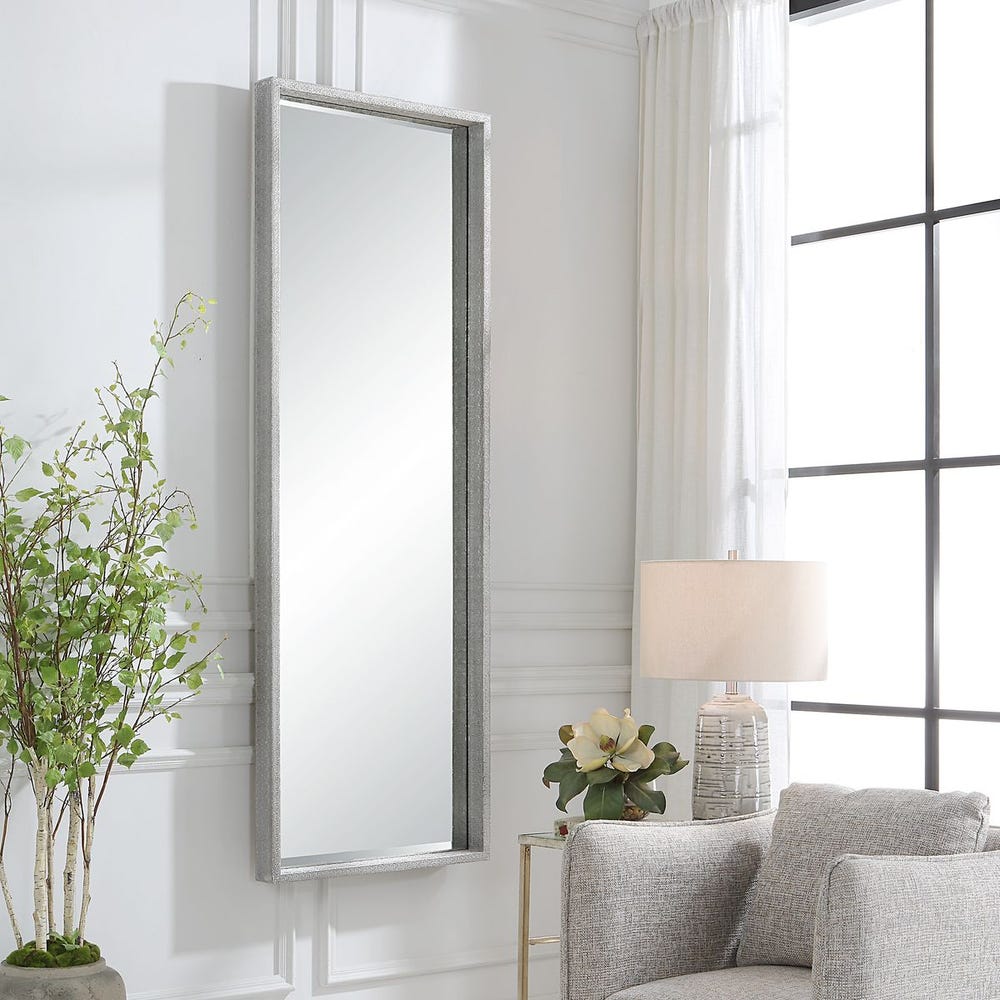 Uttermost Omega Silver Finish Mirror - Image 1