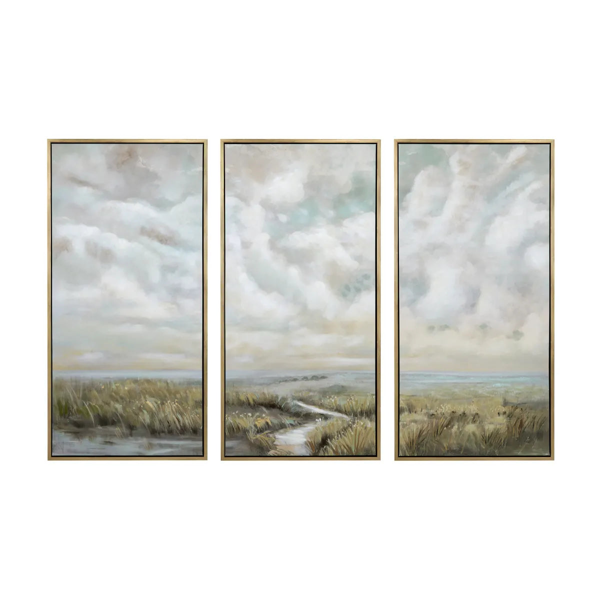 Crestview Collection Cape Days Wall Art ~ Set Of 3 - Image 1