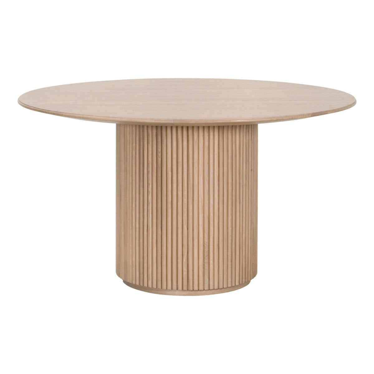 Essentials For Living Belfast 54” Round Dining Table ~ Natural Oak