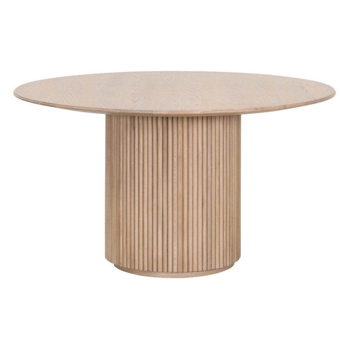 Essentials For Living Belfast 54” Round Dining Table ~ Natural Oak - Image 2