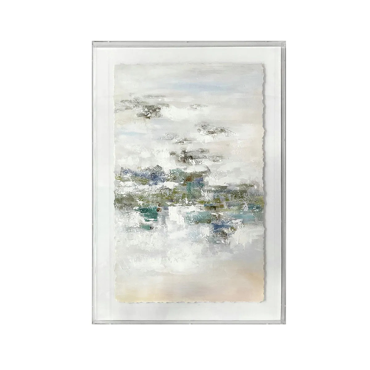 Crestview Collection Adair 1 Shadow Box Painting Wall Art - Image 2