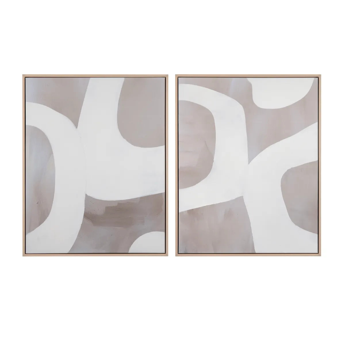 Crestview Collection Caldwell Abstract Design Wall Art ~ Set Of 2 - Image 3
