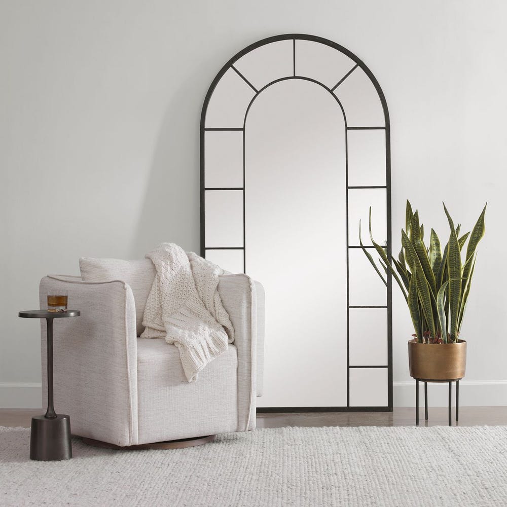 Uttermost Dillingham Light Rust Arch Mirror - Image 2