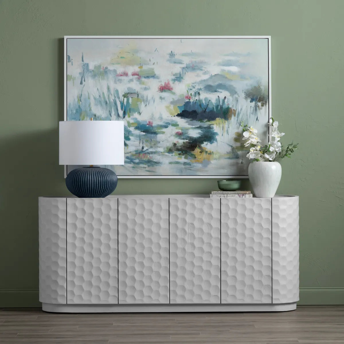 Crestview Collection Lush Serenity Wall Art - Image 1