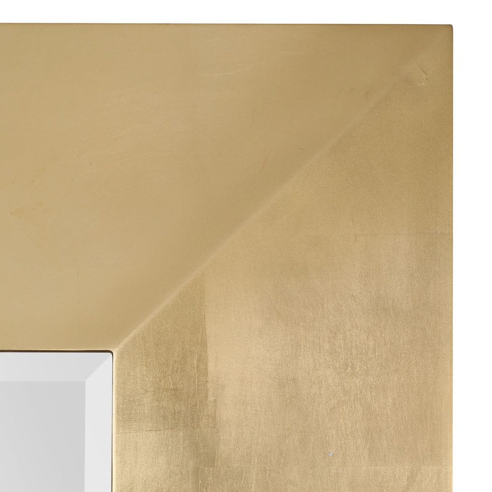 Uttermost Chaney Gold Leaf Mirror - Image 3