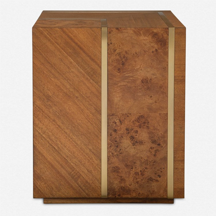 Uttermost Seven Wonder Maple Burl End Table - Image 2