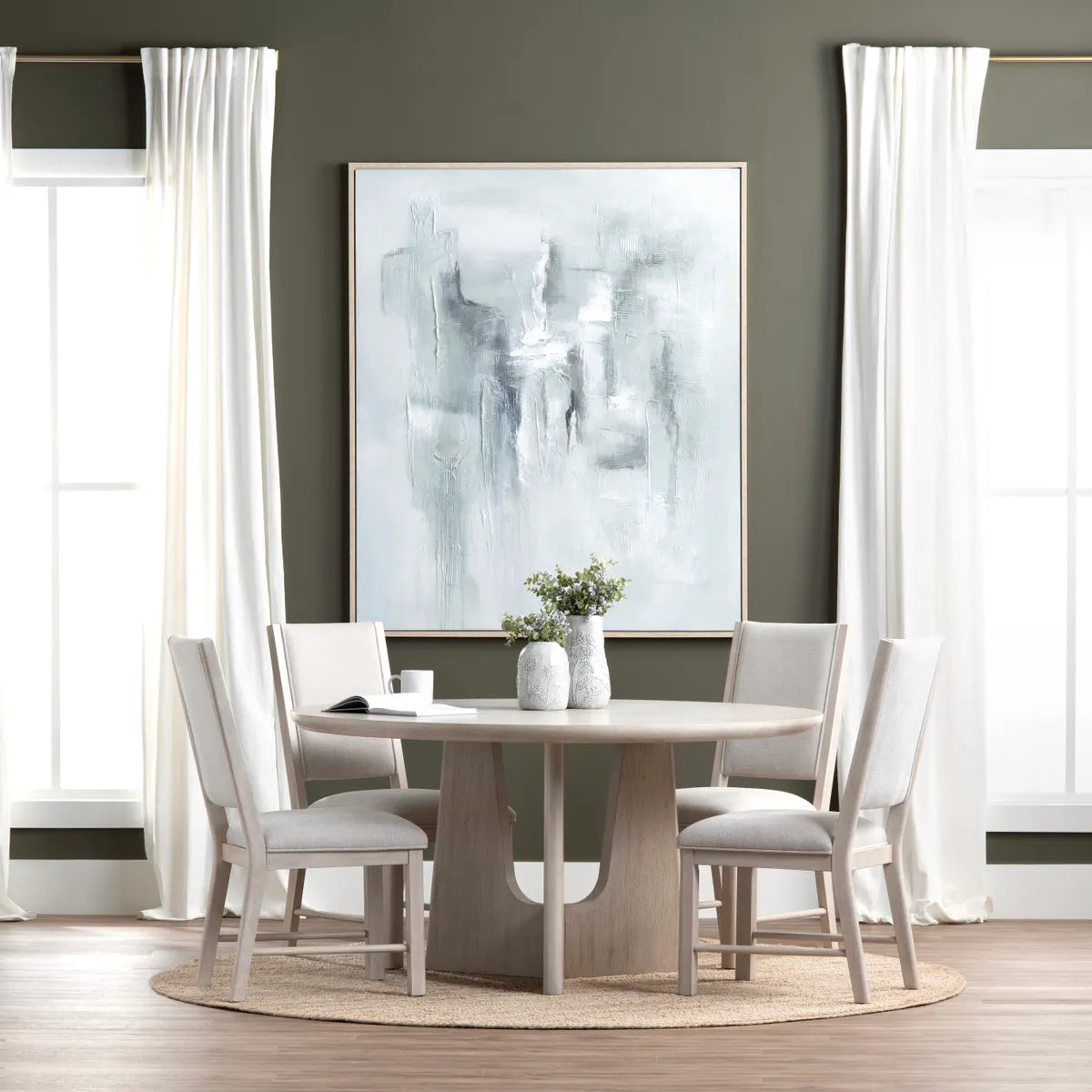 Crestview Collection Mistbound Wash style Wall Art - Image 1
