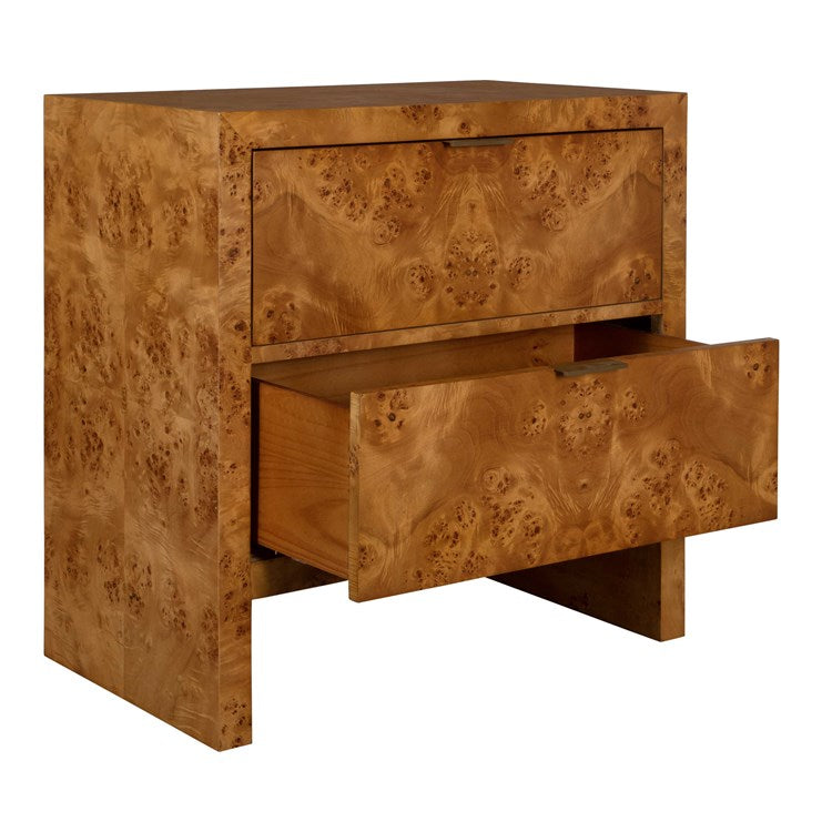 Uttermost Indus 2 Door Burl Chest - Image 2