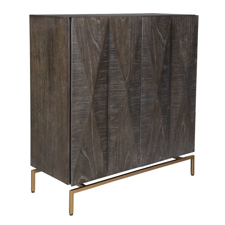 Uttermost Marico Ebony 2 Door Cabinet - Image 2