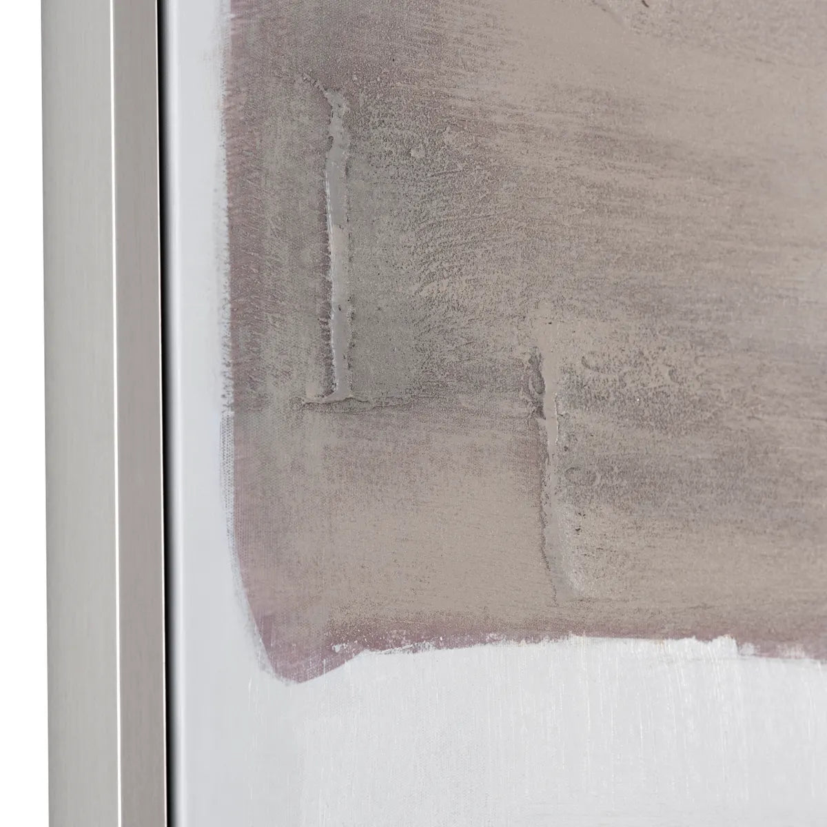 Crestview Collection Tan Lines 1 Color Block Wall Art - Image 3