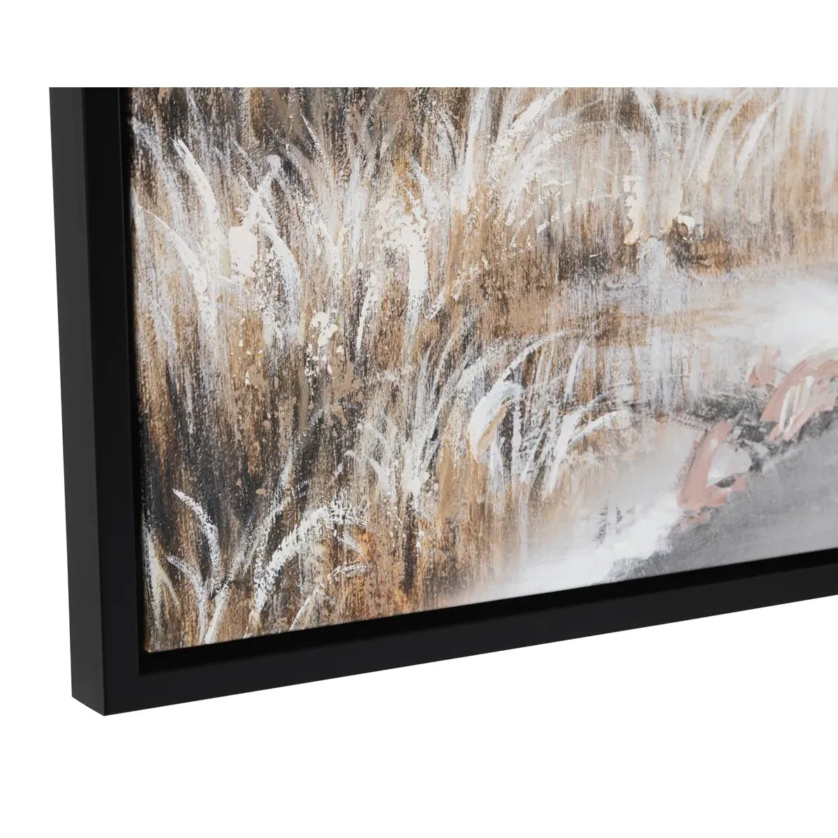 Crestview Collection Dawson Canvas Hand Finished Wall Art ~ Set Of 2 - Image 2