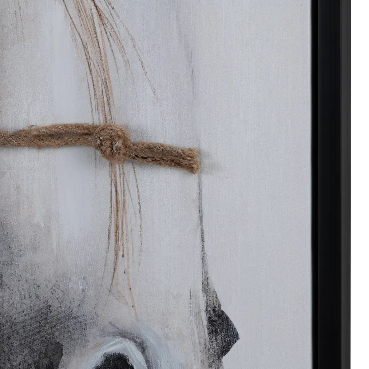 Crestview Collection Reigns Horse Hand Painted Wall Art - Image 2