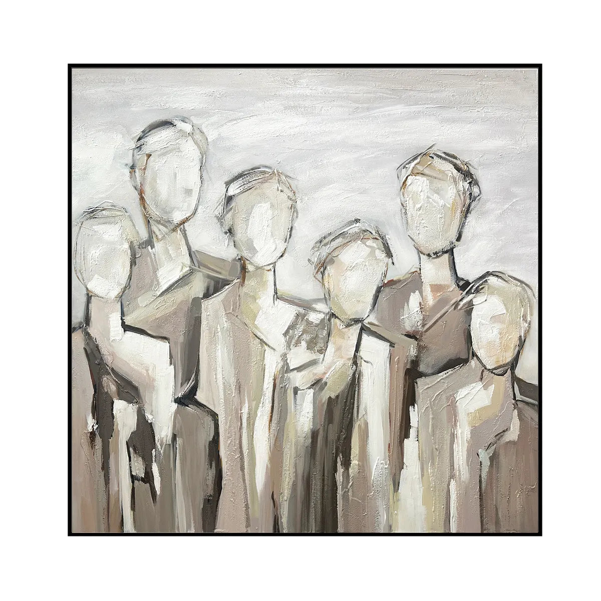 Crestview Collection Collective Silence Wall Art - Image 1