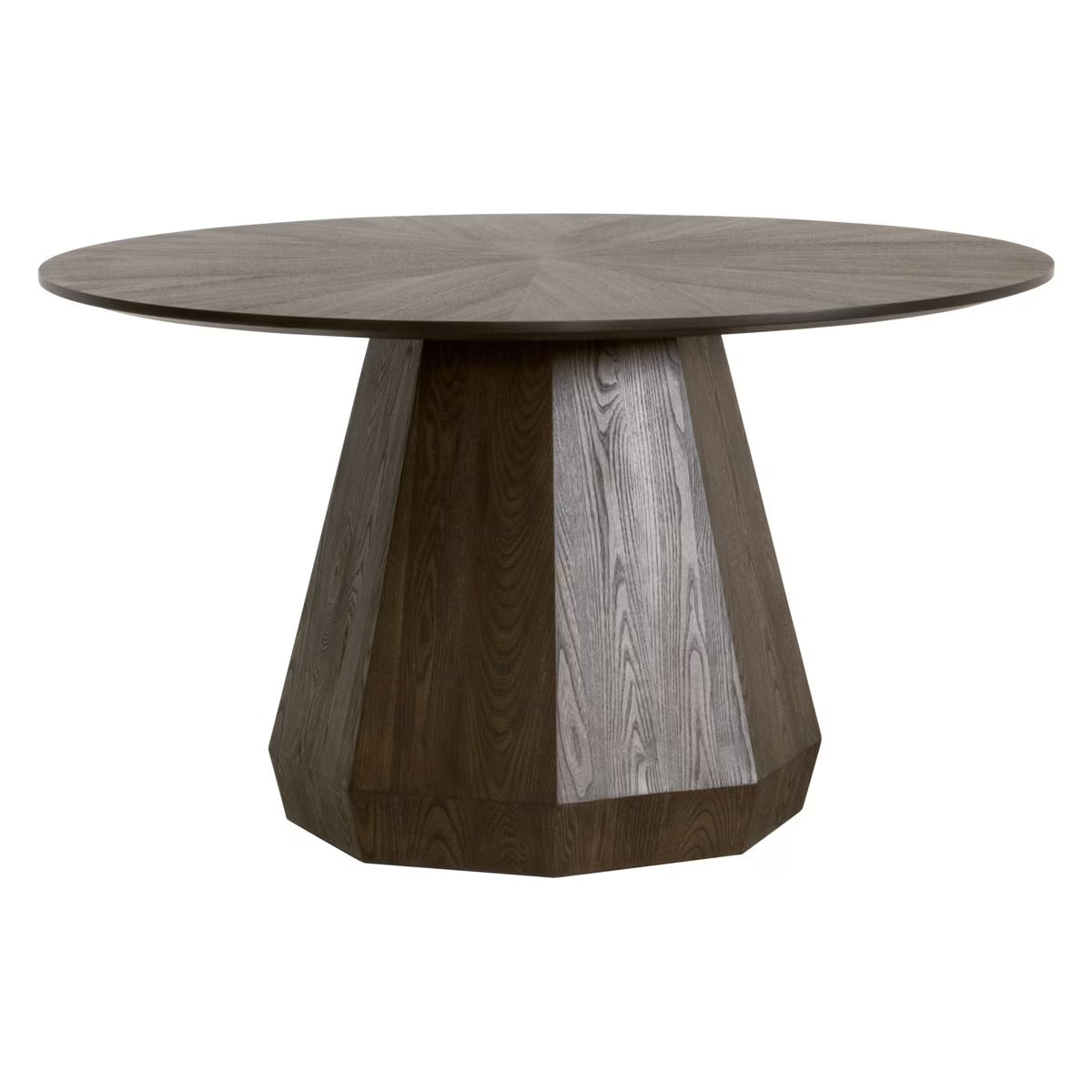 Essentials For Living Coulter 54” Round Dining Table ~ Burnished Brown Ash - Image 2