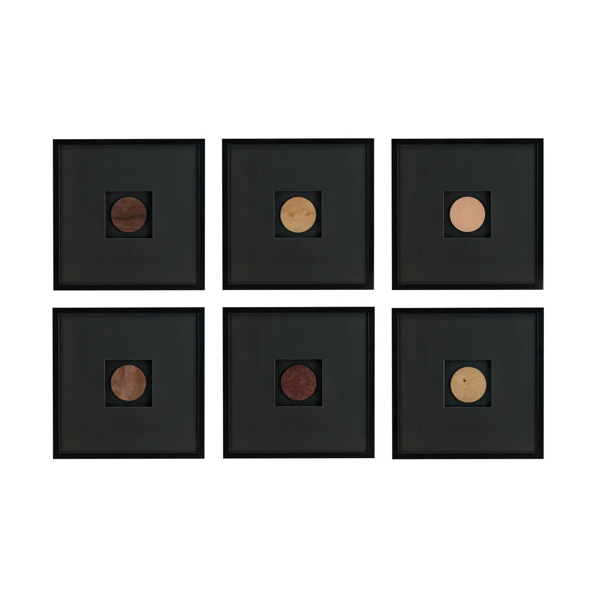Crestview Collection Collection Canton Wall Art ~ Set Of 6 - Image 1