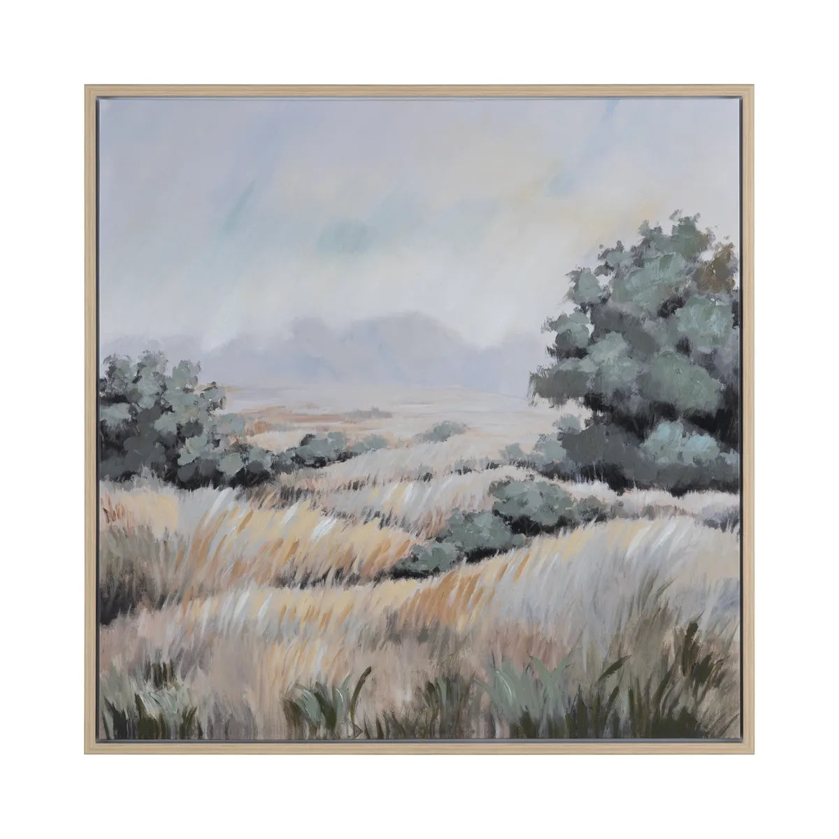 Crestview Collection Surry Meadow Landscape Wall Art - Image 1