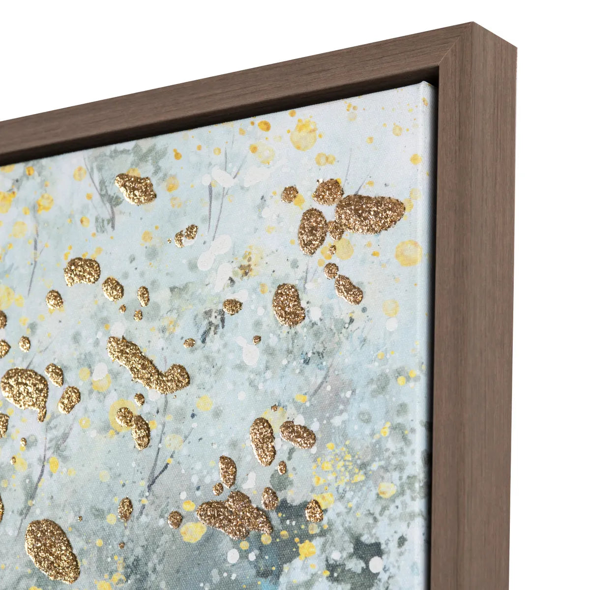 Crestview Collection Teal Escape Framed Canvas Wall Art - Image 2