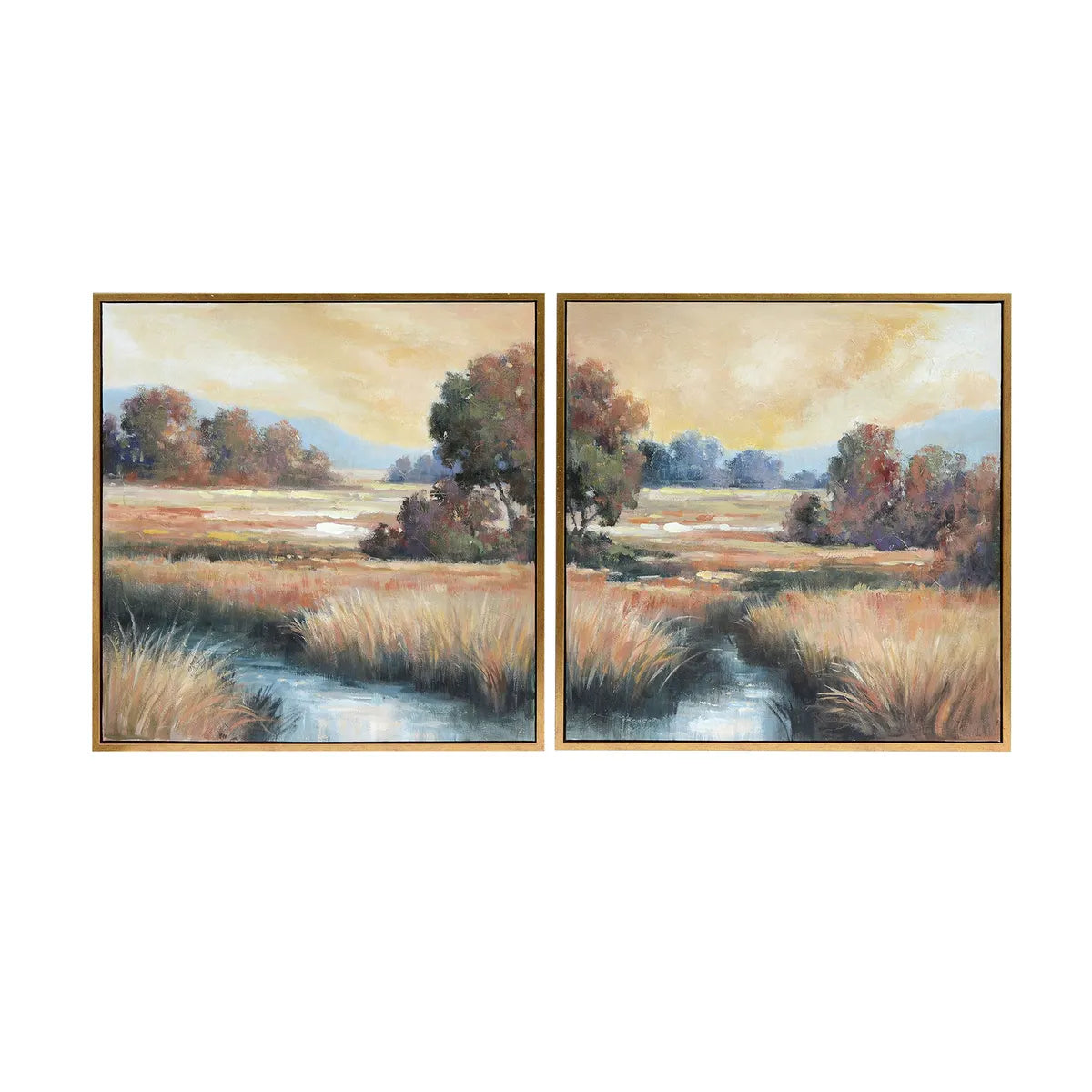 Crestview Collection Alston 2 Wall Art  ~ Set Of 2