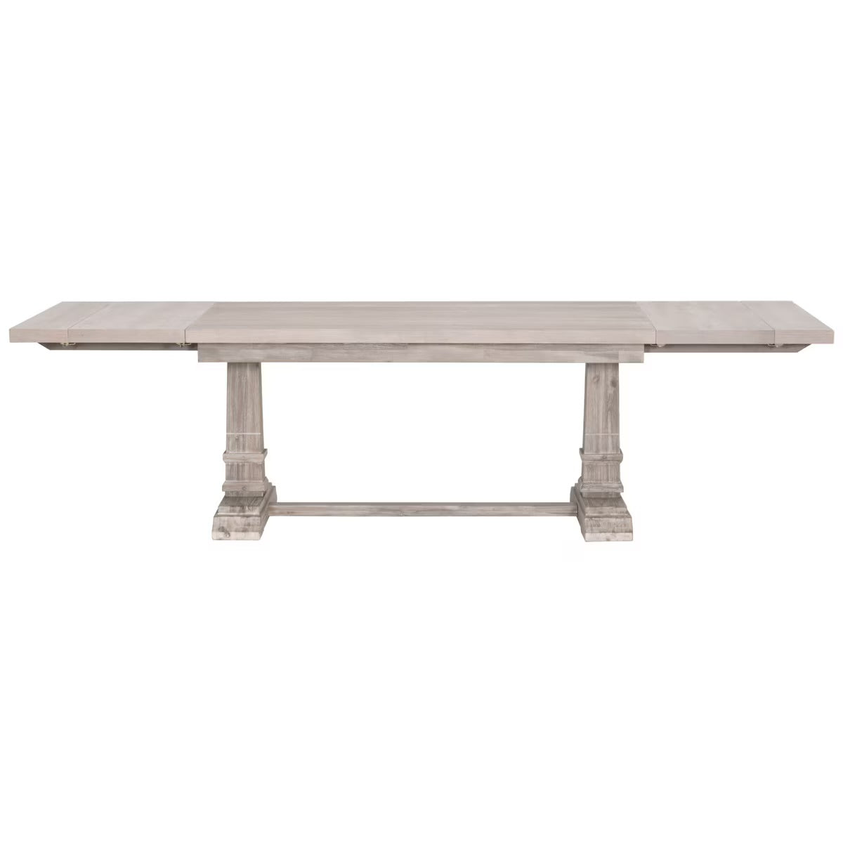 Essentials For Living Hudson Extension Dining Table ~ Natural Gray Acacia - Image 1