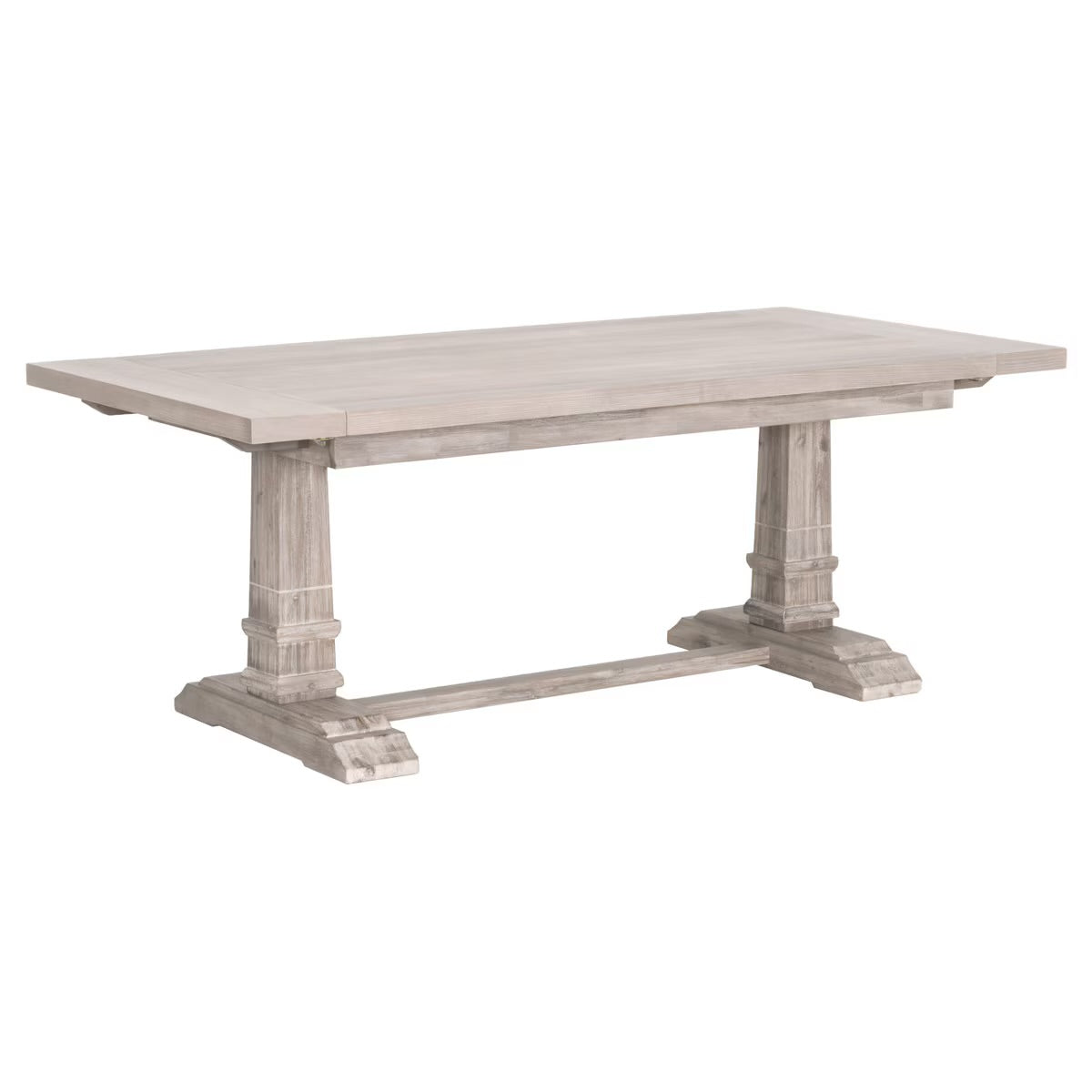 Essentials For Living Hudson Extension Dining Table ~ Natural Gray Acacia - Image 2