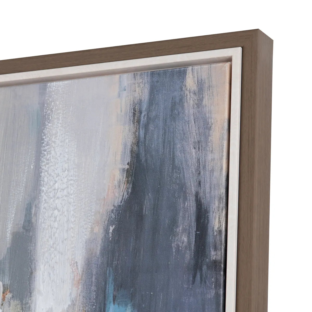 Crestview Collection Blue Mirage Modern Wall Art - Image 3