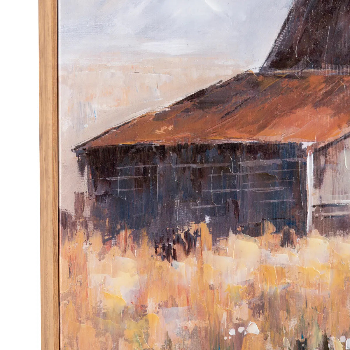 Crestview Collection Montana Skies Painted Canvas Wall Art - Image 2