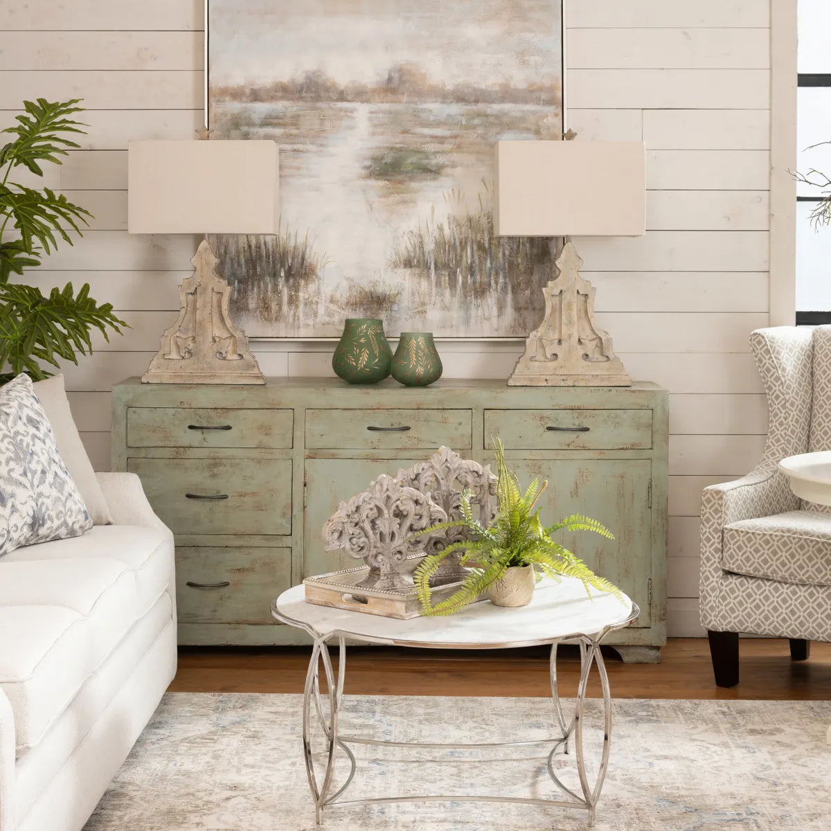 Crestview Collection Harper Smoky Shadows Wall Art - Image 1