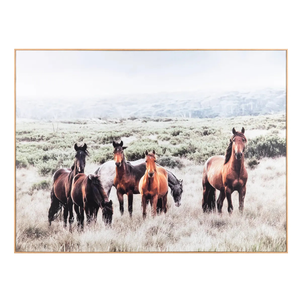 Crestview Collection Wyatt Canvas Print Wall Art - Image 2