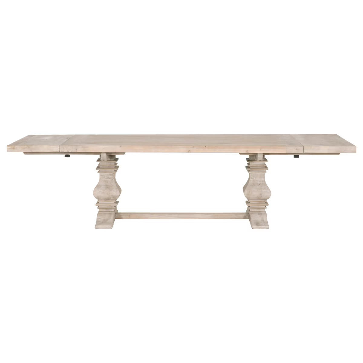 Essentials For Living Monastery Extension Dining Table ~ Smoke Gray Pine - Image 1