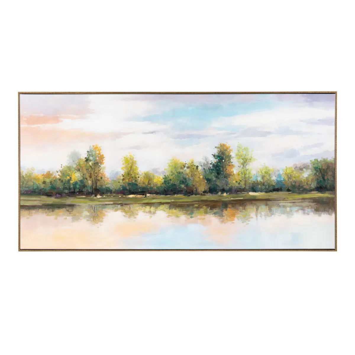 Crestview Collection Kent Canvas Wall Art - Image 1
