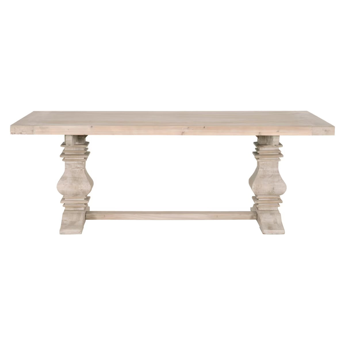 Essentials For Living Monastery Extension Dining Table ~ Smoke Gray Pine - Image 3
