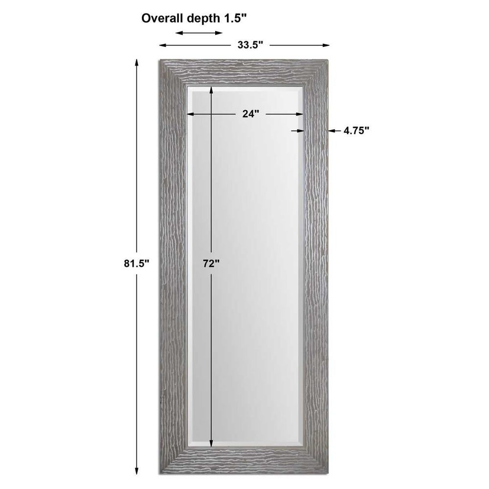 Uttermost Amadeus Metallic Silver Mirror - Image 3