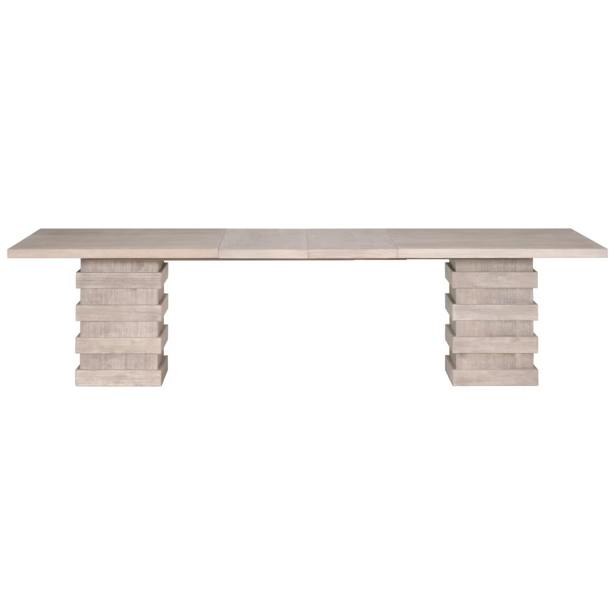 Essentials For Living Plaza Extension Dining Table ~ Natural Gray Acacia - Image 1