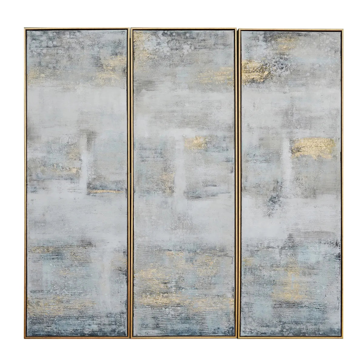 Crestview Collection Avery Framed Wall Art ~ Set Of 3 - Image 1