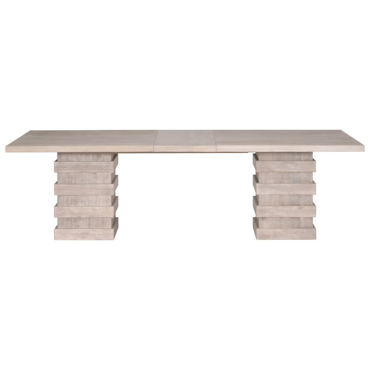 Essentials For Living Plaza Extension Dining Table ~ Natural Gray Acacia - Image 2