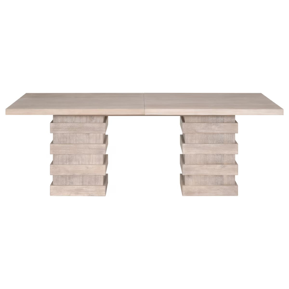 Essentials For Living Plaza Extension Dining Table ~ Natural Gray Acacia - Image 3