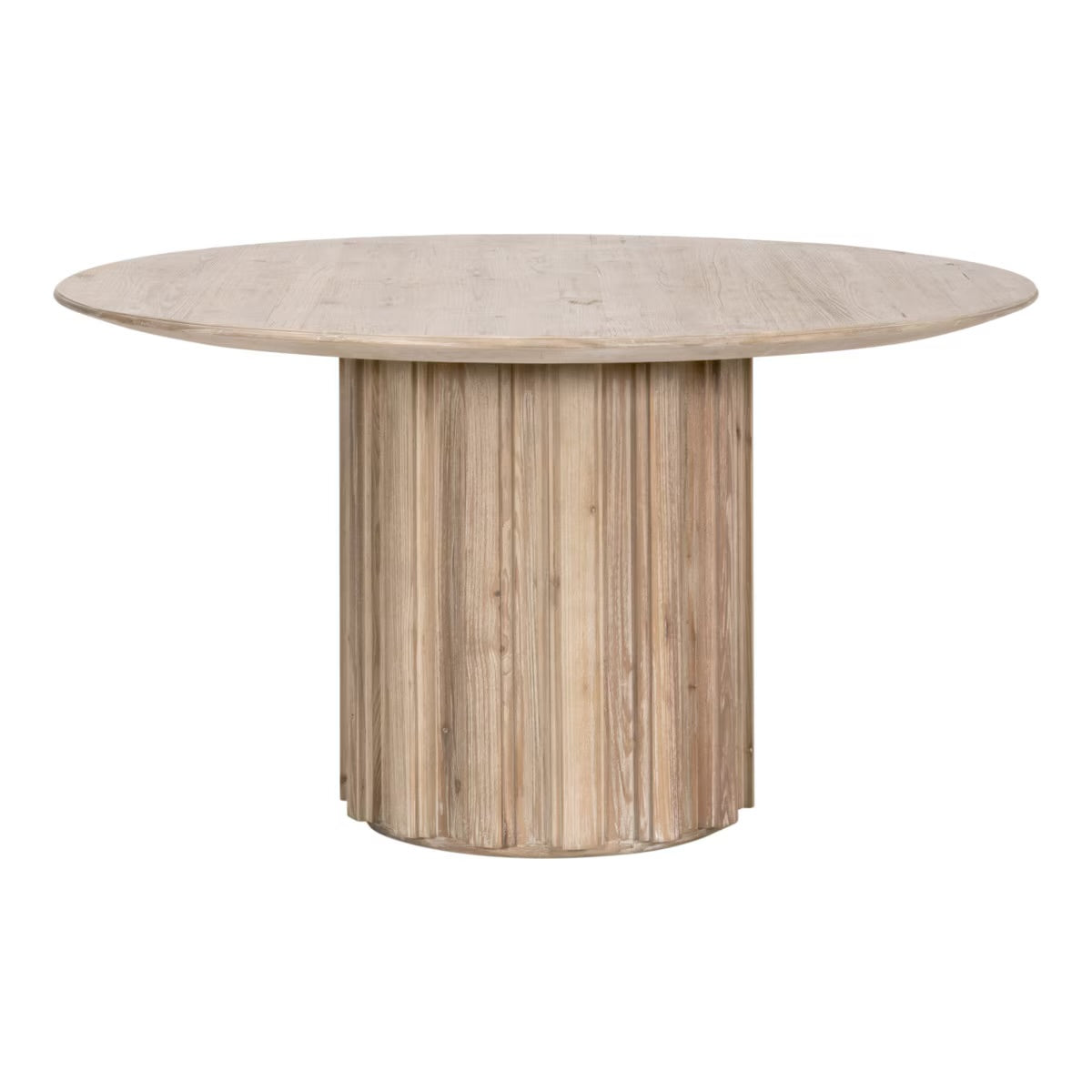 Essentials For Living Roma 54” Round Dining Table ~ Smoke Gray Pine ~ LIMITED QUANTITY! 1 LEFT! - Image 2