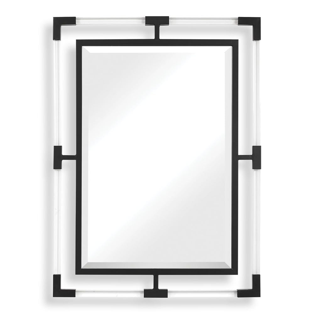 Uttermost Balkan Matte Black Mirror - Image 2