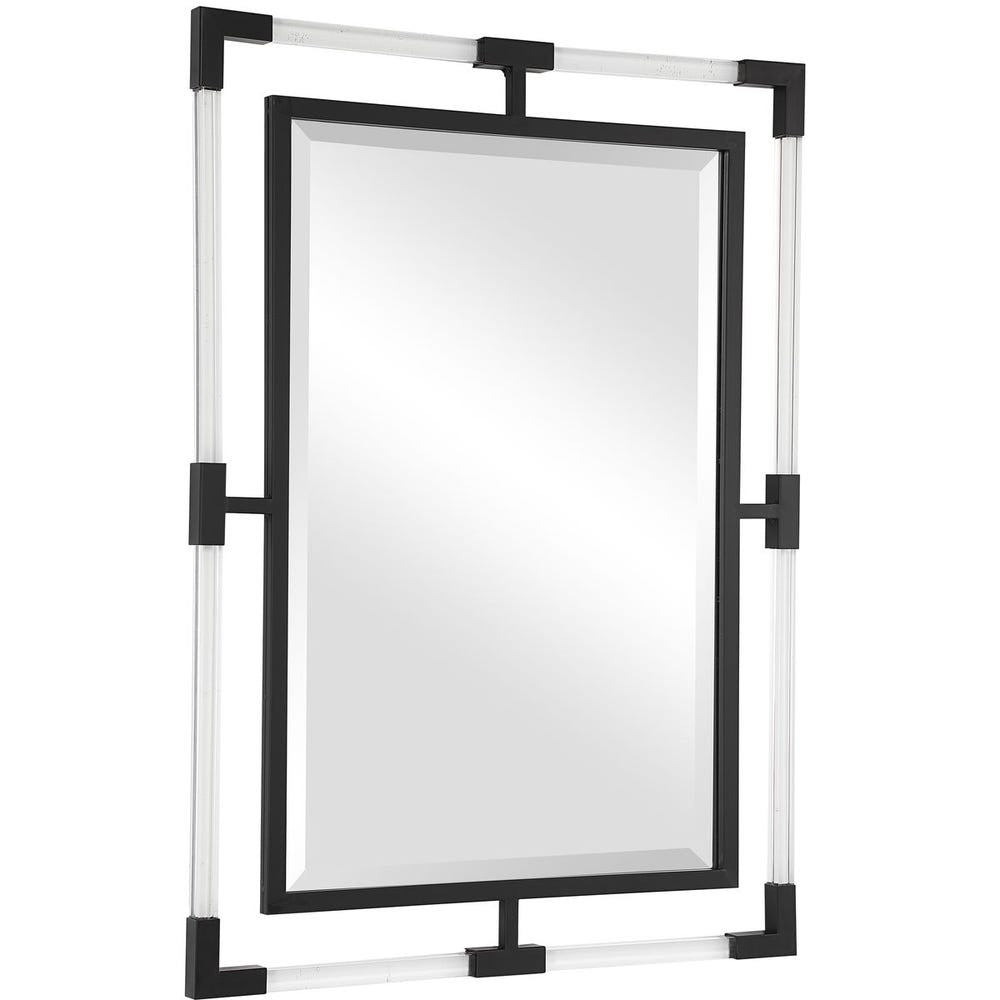 Uttermost Balkan Matte Black Mirror - Image 3