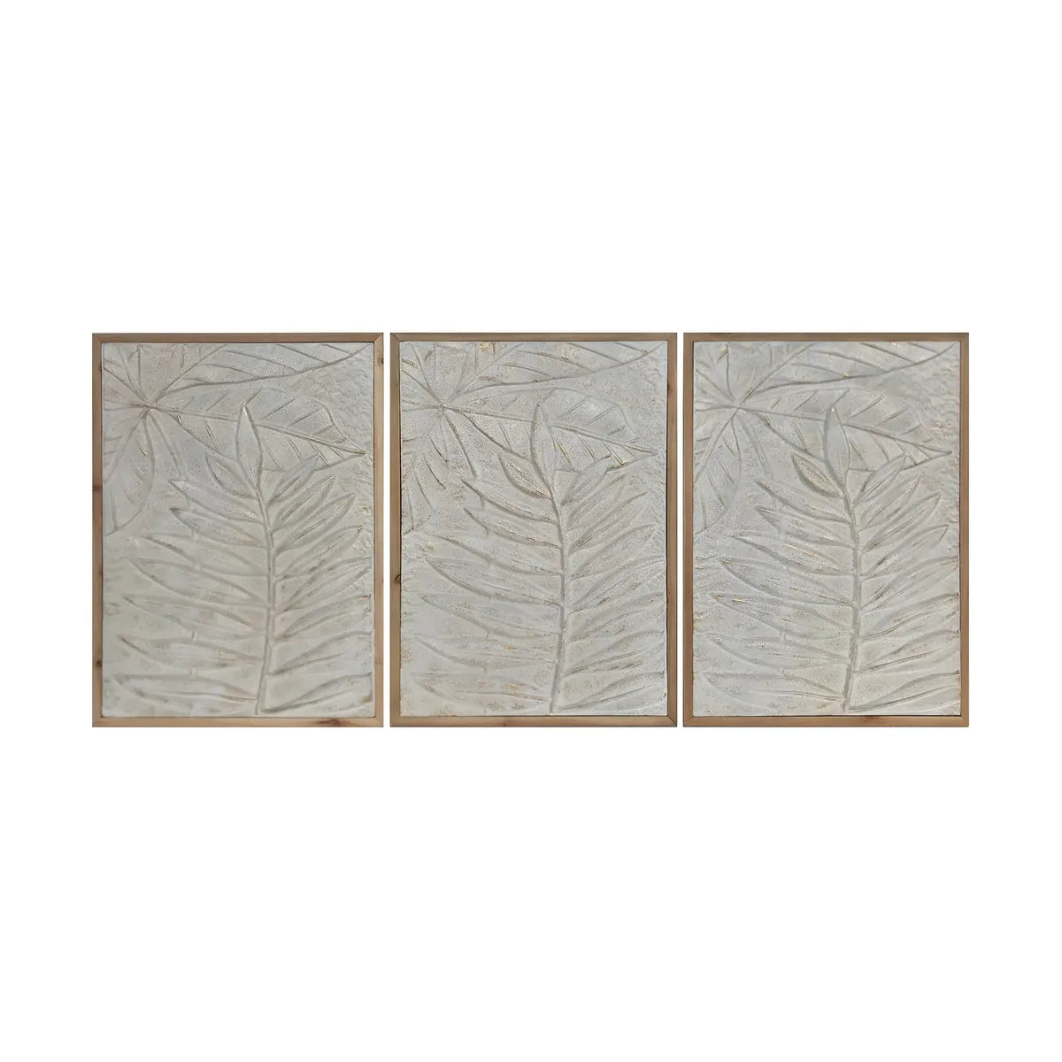 Crestview Collection Faded Palms Wall Art ~ Set Of 3 - Image 1
