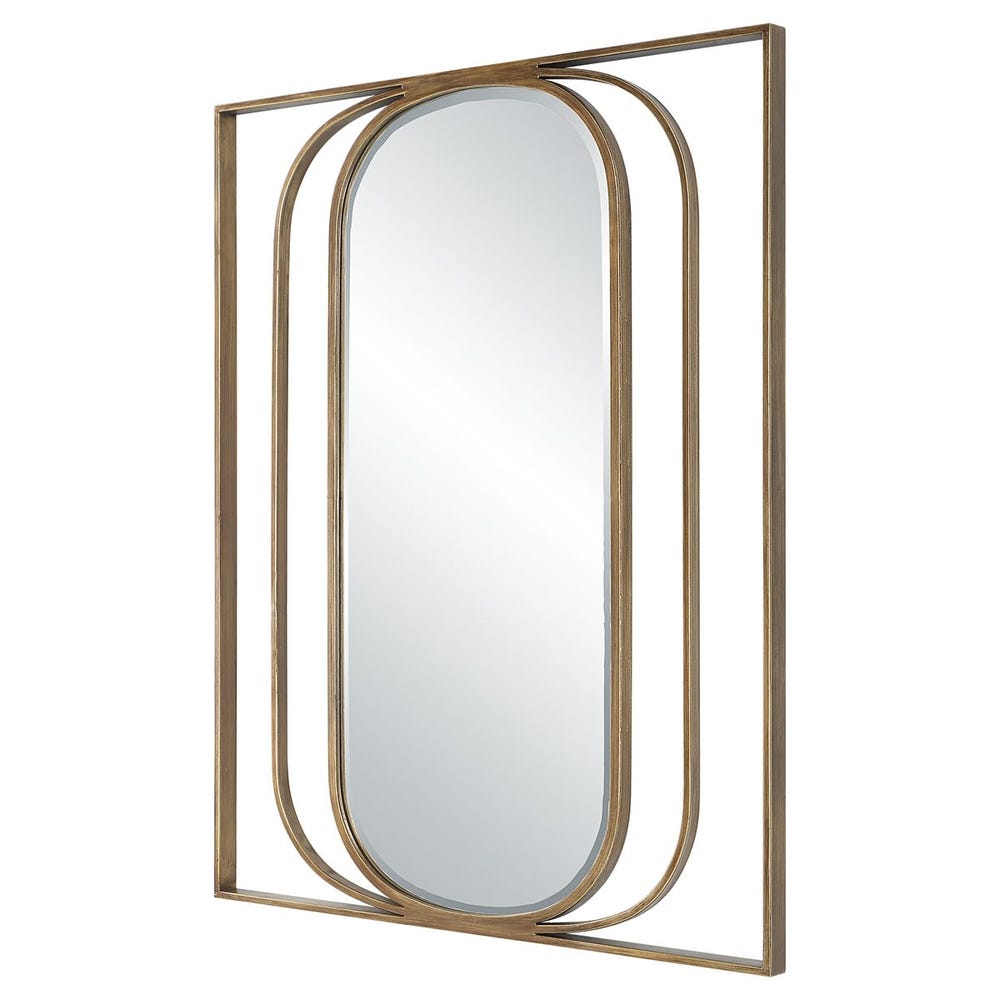 Uttermost Replicate Framework Oval Mirror - Image 3