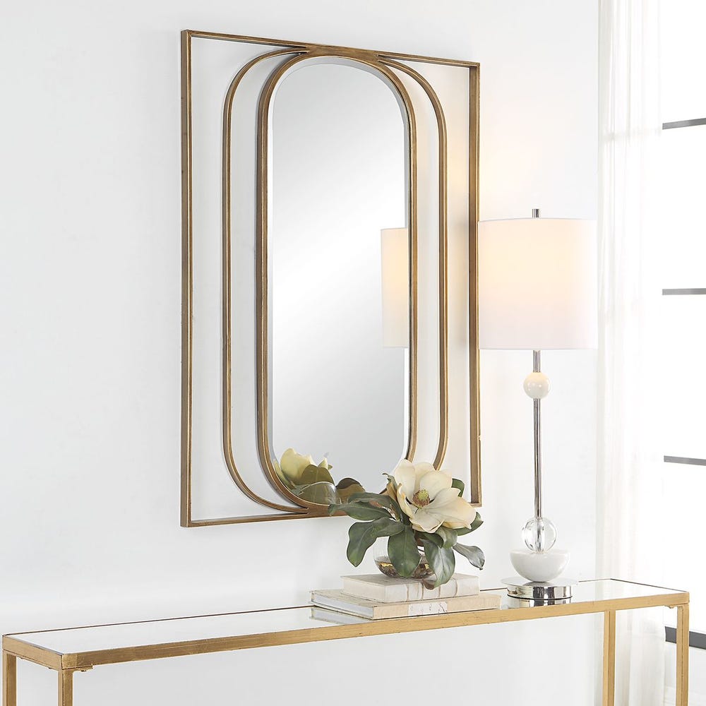 Uttermost Replicate Framework Oval Mirror - Image 2