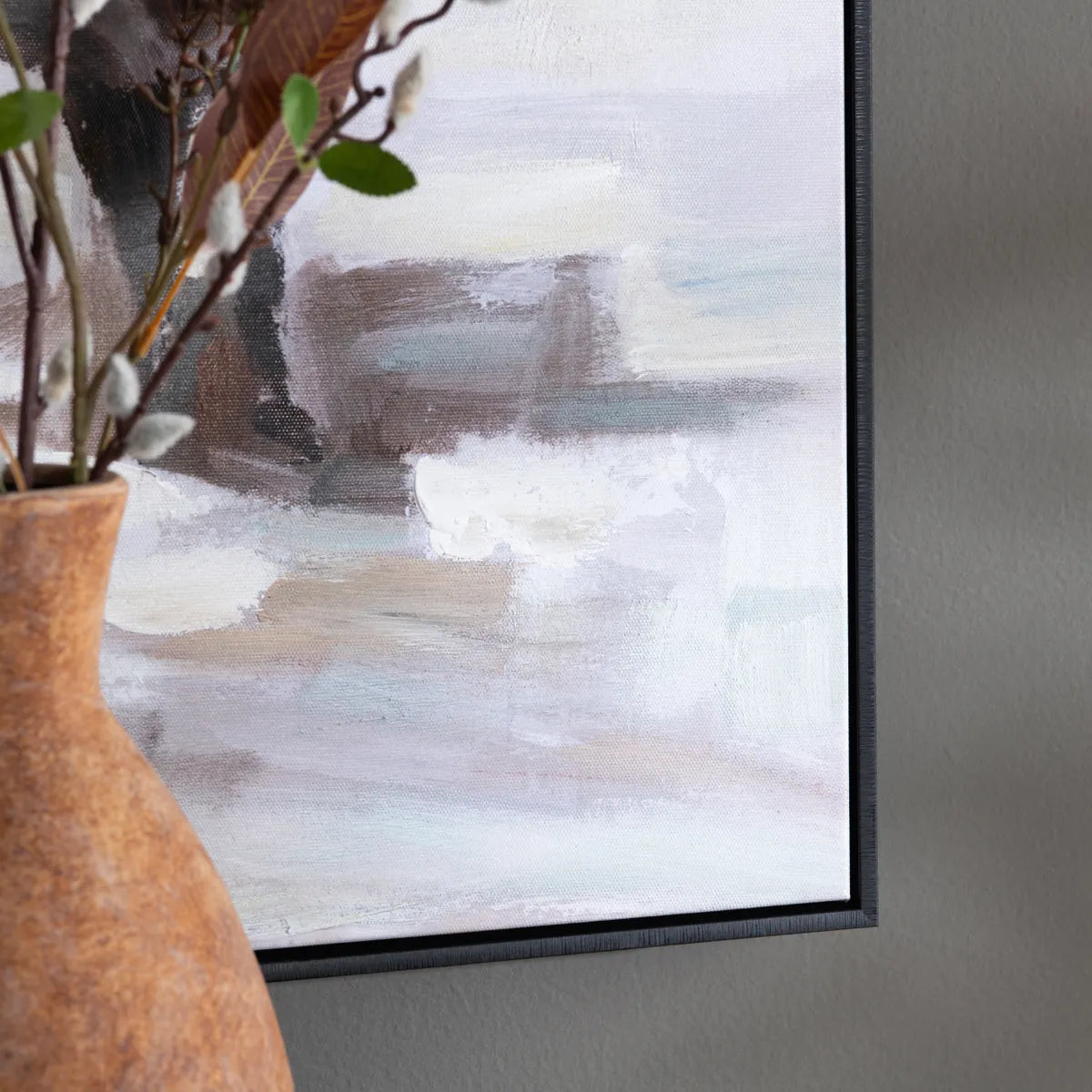 Crestview Collection The Herd Hand Painted Wall Art - Image 3